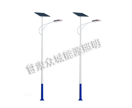 西固复兴号太阳能led路灯